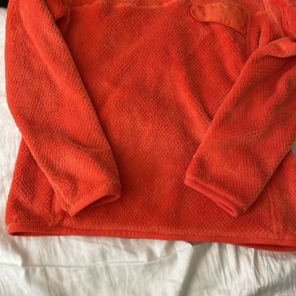 Patagonia Re-tool Snap Fleece Sweatshirt Small Orange - Picture 5 of 5